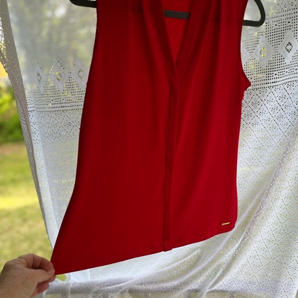 Women’s Calvin Kline red summer top - Picture 6 of 8